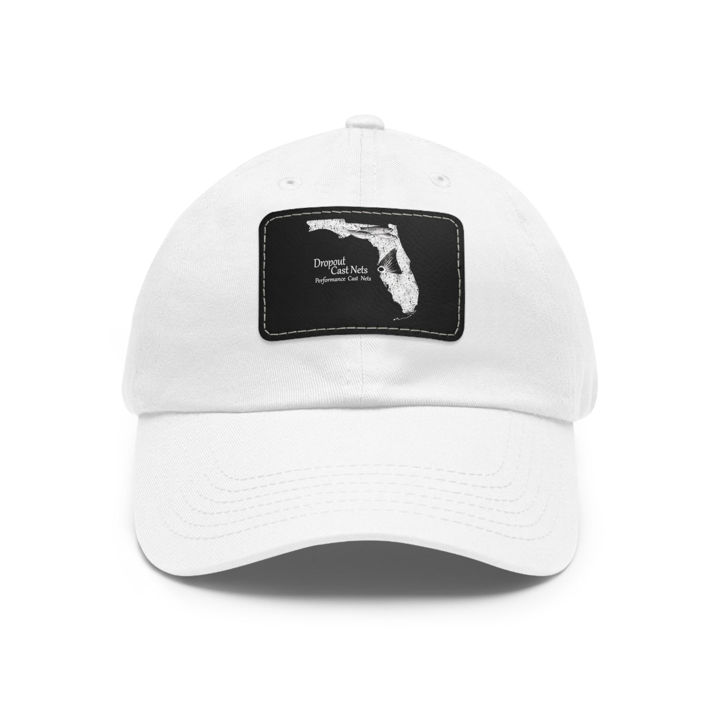 Fishing Hat with Leather Patch