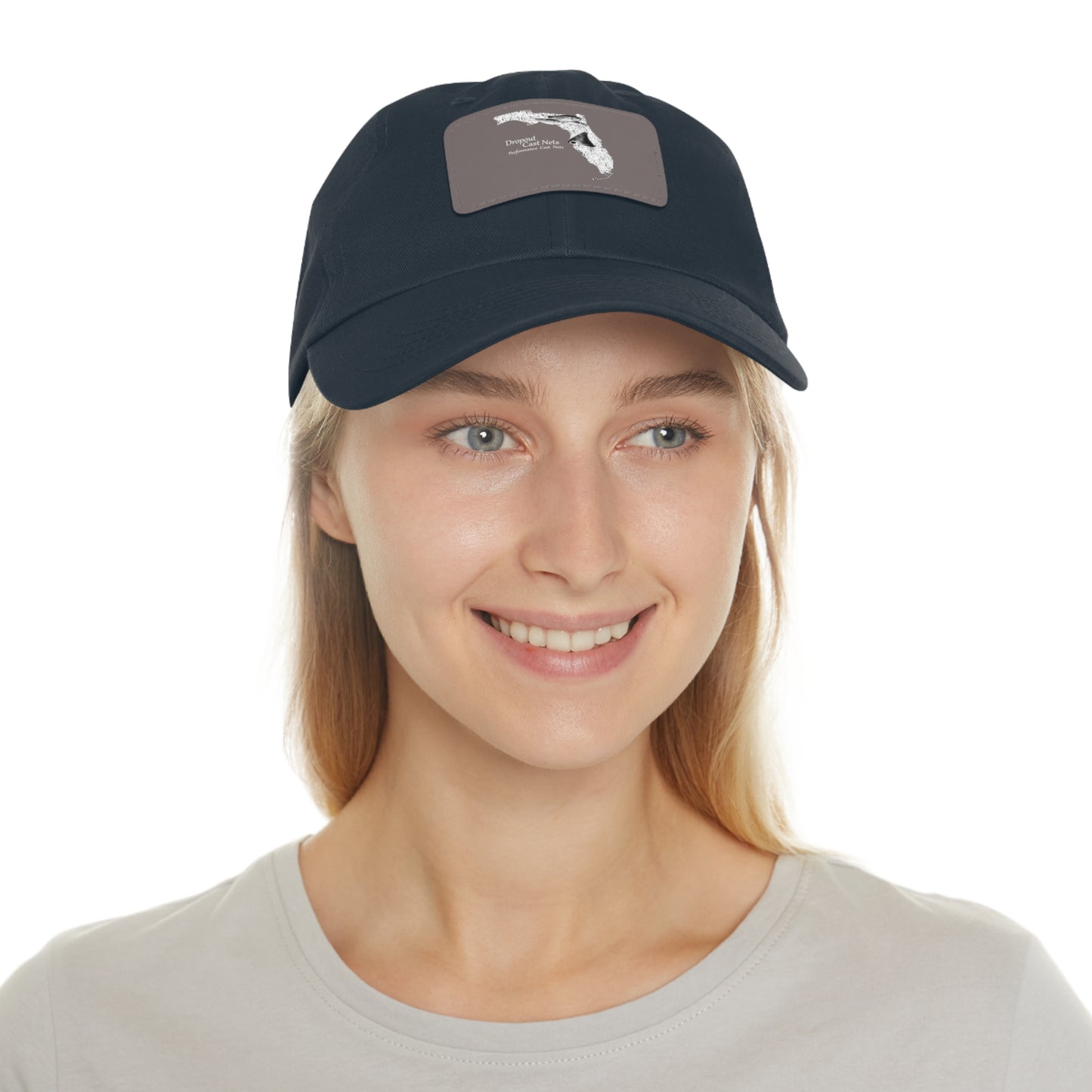 Fishing Hat with Leather Patch