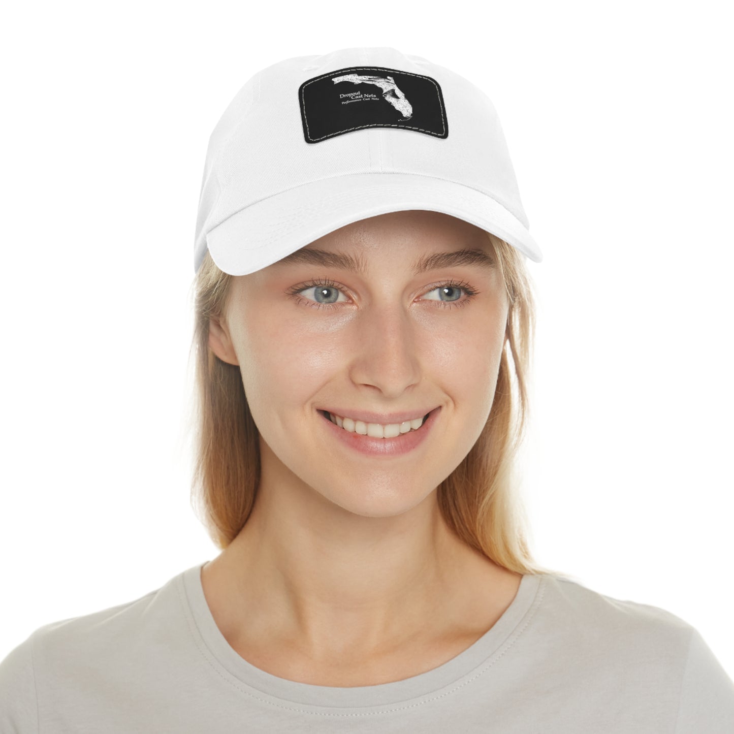 Fishing Hat with Leather Patch
