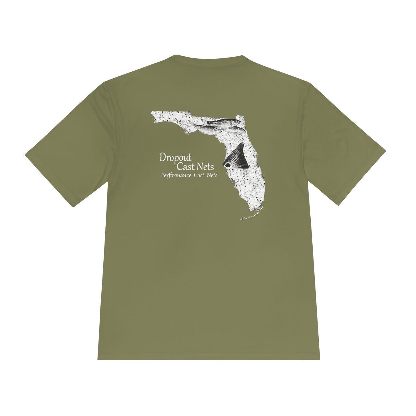 Moisture Wicking Tee - Fishing Lightweight Breathable Shirt