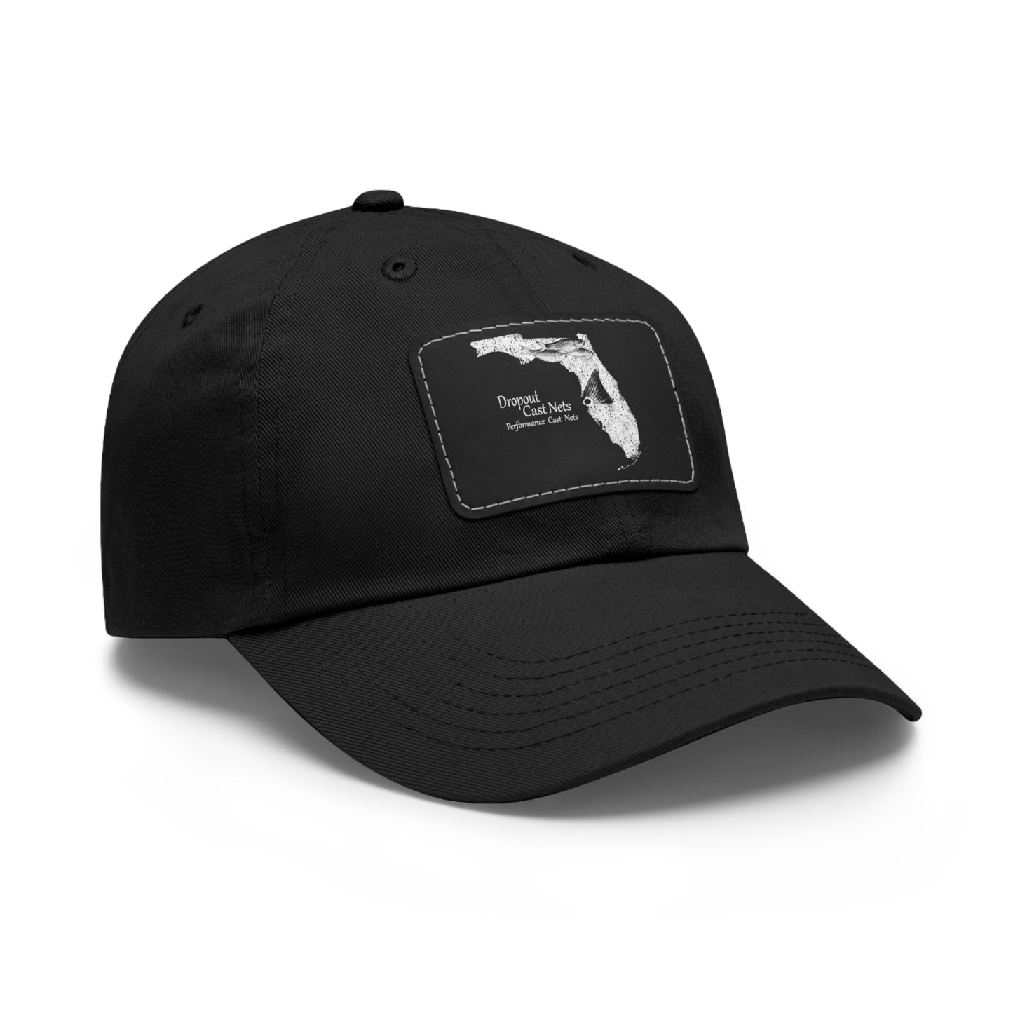 Fishing Hat with Leather Patch