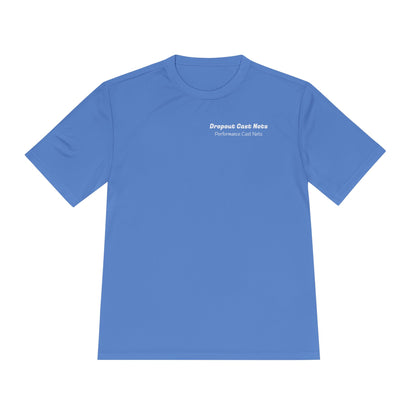 Moisture Wicking Tee - Fishing Lightweight Breathable Shirt by Dropout Cast Nets
