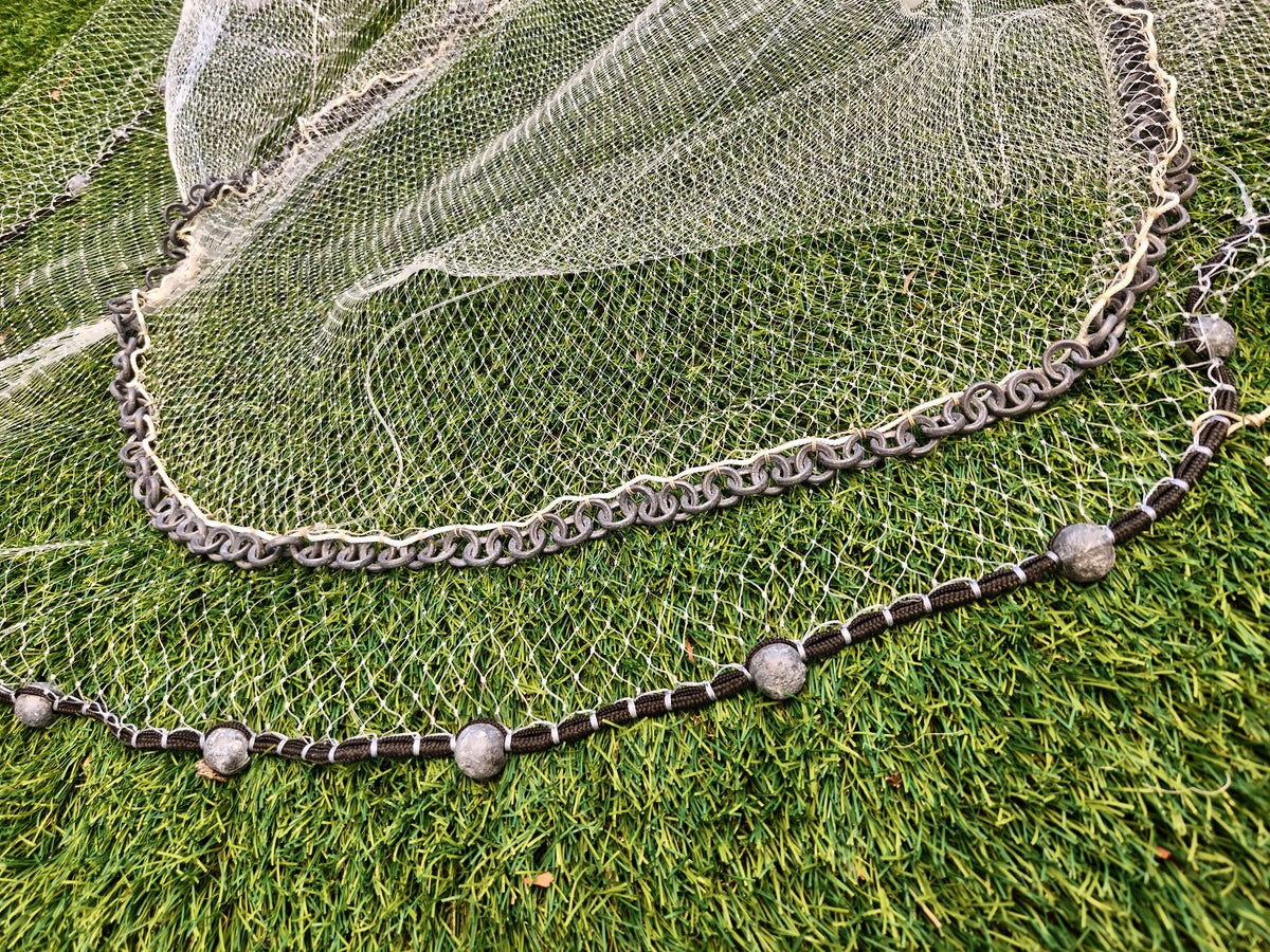 Chain Gang lead line next to a ball-weighted lead line